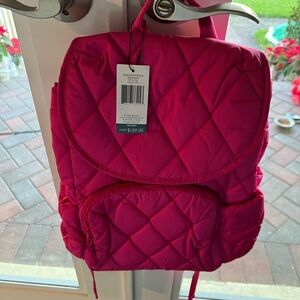 Vera Bradley Pink Large Backpack